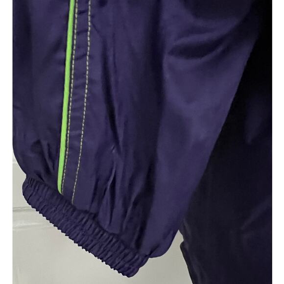 Vintage Basic Rituals Women's Purple Windbreaker/Jacket Cinched Waist Size M - Picture 5 of 10